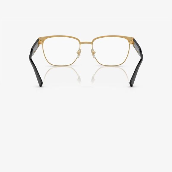 Versace OVE1264 1436 Eyeglasses Matte Black Gold Unisex NWT - Picture 7 of 10